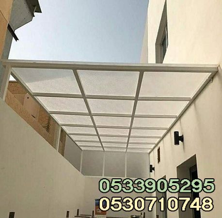 تغطية ممرات ومداخل المنازل والفلل جدة