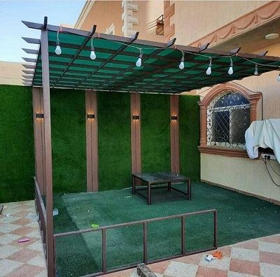 مظلات حدائق منزليه أفضل تصميم واشكال مظلة للحدائق
